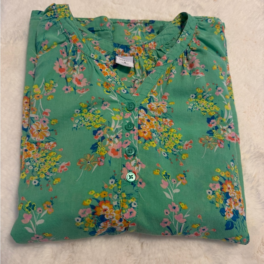 Small Bossini Floral Print Blouse.
